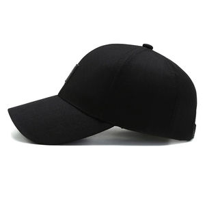 Gorra de Béisbol Deportiva Vintage Negra sin Estructura con Logotipo 3D Impreso Personalizado OEM de Alta Calidad para Hombre, Impermeable, Talla Pequeña - Product Image 5