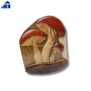 Bandeja Decorativa de Madera Hecha a Mano con Forma Irregular, Estilo Rústico, para Almacenamiento en la Sala de Estar - Product Image 6