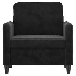 23.6 \ "divano in velluto nero per soggiorno - Product Image 3