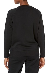 Nouvel Arrivage – Sweat-shirt en Coton Confortable et Décontracté pour Femme, Col Rond, Manches Longues, Épaules Tombantes, Couleur Unie, de Luxe, Origine Bangladesh - Product Image 2