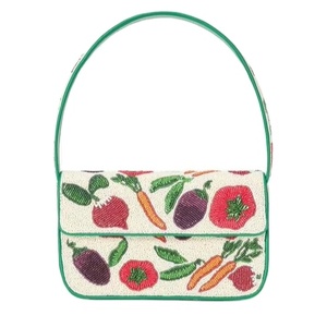 Sacs de rangement multifonctionnels faits à la main pour femmes, avec perles et motif fruits, idéaux pour les fêtes estivales à la plage, vente en gros pour les rassemblements d'été - Product Image 1