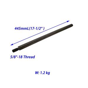 Extractor de juntas homocinéticas TAIWAN CALIBRE con martillo deslizante de 17.5 pulgadas, barra de extensión de acero, herramienta de reparación de carrocerías de automóviles, negro, 12 meses de garantía - Product Image 2