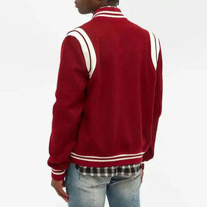 Plus Size Men's Versity College <b>Jackets</b> Wholesale Blank <b>Varsity</b> <b>Jackets</b> Custom logo <b>Plain</b> Letter Man <b>Varsity</b> <b>Jacket</b> for Men - Product Image 5