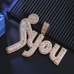Colgante de Cabeza de León de Plata de Ley 925 con Moissanita y Oro de 14K para Hombre, Estilo Hip Hop, con Incrustaciones de Baguette Transparentes, Modelo Jungle King Munjani, Superventas - Product Image 1
