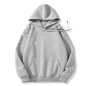 Heavyweight Cotton Oversized Hoodie Custom Logo <b>Plain</b> Blank Streetwear Unisex Fleece Pullover <b>Sweatshirt</b> Men Women Wholesale - Product Image 1