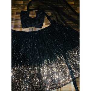 Lehenga Choli de Diseño para Fiestas con Hermosa Dupatta, Cintura Natural y Silueta de Vestido de Gala - Product Image 6