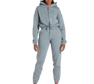 Chándales Reversibles Casuales de Invierno para Unisex, 100% Algodón Grueso, con Cierre de Cordón y Opción de Talla Grande - Product Image 1