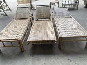 Chaise longue en bambou pour l'extérieur, lit de repos naturel relaxant pour piscine, patio, resort, jardin, meubles OEM ODM - Product Image 5