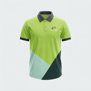 Nouvelle Arrivée Polo Homme Respirant Anti-Plis Manches Courtes Tricoté Décontracté Longueur Standard Prix Abordable Haute Qualité - Product Image 4