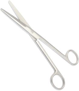 Tijeras Quirúrgicas Veterinarias Manuales de Acero Inoxidable Safety Point Mayo Noble Rectas - Product Image 2