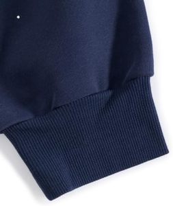Wholesale Unisex <b>Y2K</b> All-Over Rhinestone Rain Navy Hoodie Heavy Cotton Pullover <b>Streetwear</b> OEM High Quality Hoodie Manufacturer - Product Image 5
