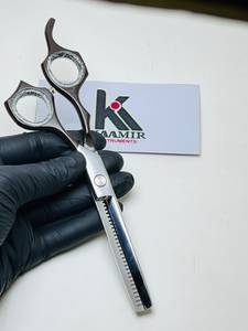 Kaamir Instruments Professional Stainless Steel Rotary Head Folding Hair Thinning Razor Customized Logo Salon Texturizing - Product Image 5