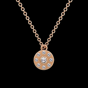 ราคาตลาดที่ดีที่สุด จี้เพชรทองคำขาว 14K ดีไซน์คลาสสิก ทำมือ ชุบทอง คุณภาพสูง IGI เหมาะสำหรับเป็นของหมั้น - Product Image 1