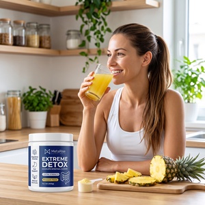 Polvo Instantáneo Vegano con Sabor a Piña para Desintoxicación Natural y Bienestar <span class=keywords><strong>Digestivo</strong></span>, 10 g por Porción, Botella de 400 g para Adultos - Product Image 2