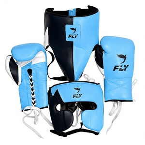 Wholesale Custom Boxing Sparring Set Fly <b>Style</b> <b>Head</b> Guard Groin Protector Lace Up Gloves Professional Manufacturer Colfax Sports - Product Image 2
