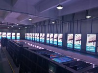 Écran d'affichage LED double face couleur pleine gamme 4G WiFi pour poteau, luminosité 7000 cd, pour éclairage public intelligent des villes