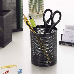 Multi-Purpose Metal <b>Desk</b> Organizer <b>Cup</b> - Product Image 1