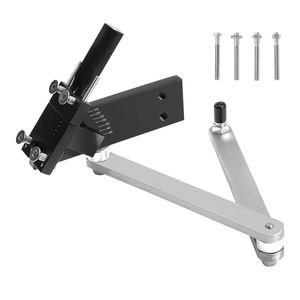 Affilatore e Bilanciatore per Lame di Tosaerba in Metallo Regolabile a 15 e 45 Gradi con 4 Perni Adattatori e Strumento per Affilatura - Product Image 1