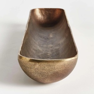 Retail Favorite Handmade High Quality Aluminum Tabletop <b>Vase</b> <b>Gold</b> Finish Modern Design Decorative Bowl for Wedding Housewarming - Product Image 3