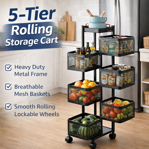 Industrial Metal <b>Storage</b> <b>Rack</b> Folding Design Customizable Size Dimensions Easy Assembly for <b>Kitchen</b> Use-Hanoi OEM/ODM EDPRMS000 - Product Image 5