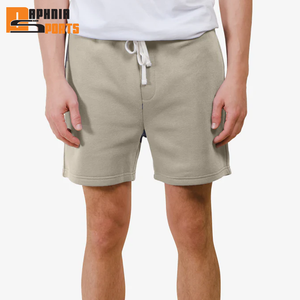 Shorts de sport décontractés pour hommes en toile, motif uni, respirants, séchage rapide, taille mi-haute, vente en gros, personnalisables - Product Image 5