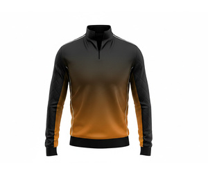 Custom Design Quarter Zip Sweatshirt Jacket Manufacturer <b>Men</b> Women Youth Sportswear Quick Dry Team <b>Pullover</b> - Product Image 5