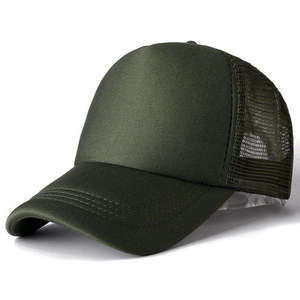 Gorra Trucker Personalizada Blanca y Azul de Malla, 6 Paneles, Ajustable, Transpirable, Unisex, para Exteriores, Estilo Casual de Primavera/Verano, Talla Adulto - Product Image 3
