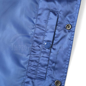 Precio barato Chaqueta de satén más vendida Chaqueta de satén con botones cubiertos Chaqueta de invierno de satén transpirable - Product Image 6
