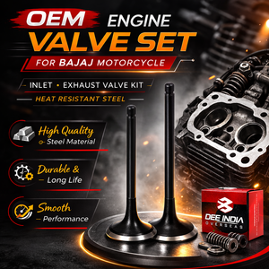 Juego de Válvulas de Motor para Motocicleta Bajaj |   Kit de Válvulas de Admisión y Escape de Acero Inoxidable |   Repuesto de Alto Rendimiento - Product Image 5