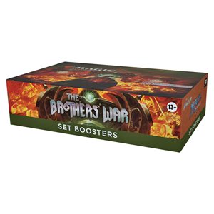 Original MAGIC The Gathering (MTG) The Brothers’ War Set Booster Box - Product Image 3