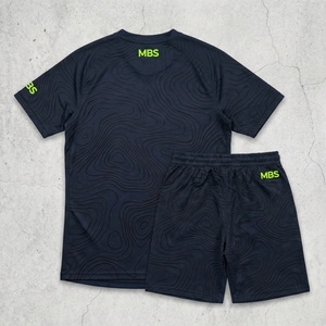 Conjunto de Camiseta de Fútbol para Hombre MBS_Altas-01_Topographic_Elevation_Kit, Cuello Redondo, Manga Corta, Absorbe la Humedad, Ropa Deportiva para Toda Temporada - Product Image 1