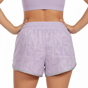 Shorts Deportivos para Mujer, Cintura Alta, Tela Elástica, Secado Rápido, Ligeros, Cómodos, Ideales para Entrenamiento, Running, Yoga y Uso Diario - Product Image 5