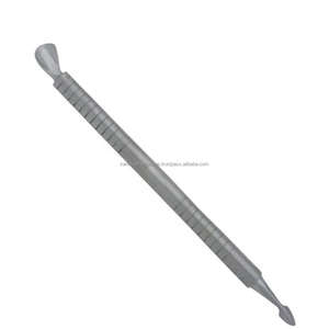 Pousse-cuticules double tête en acier inoxydable pour l'élimination de la kératine, nettoyage des ongles, fabrication directe usine, OEM ODM, manucure - Product Image 5