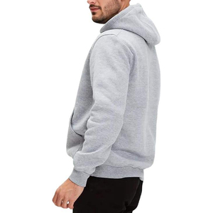 Sweat à capuche unisexe de haute qualité, taille plus, logo personnalisé, coupe classique, impression numérique d'hiver, en polaire écologique pour hommes - Product Image 3