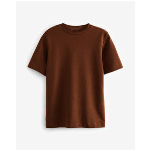 T-shirt unisexe en coton écologique durable, coupe longue, confortable, décontracté, à manches courtes, pour hommes et femmes - Product Image 2