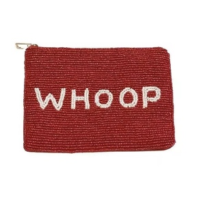 Handmade Cotton Fabric Embroidered Beaded Coin <b>Purse</b> <b>Red</b> White Small Savings <b>Purse</b> Durable High Quality Cash Card - Product Image 6