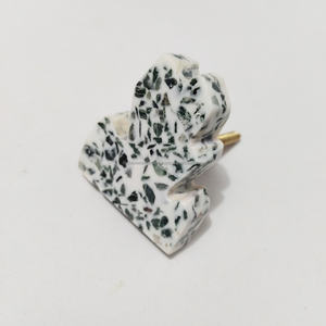 Trendy Pineapple Terrazzo Resin Marble Cabinet Knobs Unique Adjustable Drawer Pulls for Home Decor Kitchen <b>Wardrobe</b> & Dresser - Product Image 6