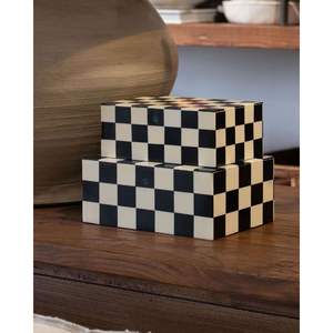 Caja de Resina Premium con Elegante Exhibición de Mesa, Interior de MDF para Regalo, Decoración del Hogar y Almacenamiento - Product Image 3