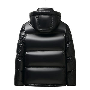 Nouvelle conception, veste matelassée unisexe grande taille, logo camouflage personnalisé sur le devant, imperméable et respirante pour hommes - Product Image 4