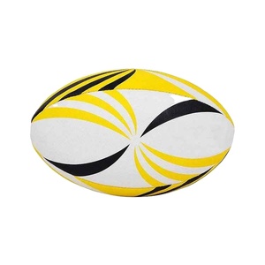 Ballon de rugby de qualité supérieure, à forte adhérence, construction robuste, pour adultes, nouveau design, toutes tailles, ballon de football américain. - Product Image 2