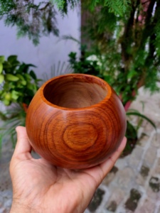 Hand Carved Wooden Flower <b>Pot</b> Cactus Planter Eco Friendly Self Watering <b>Succulent</b> Planter for Desktop Indoor - Product Image 2