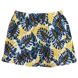 2025 New Design <b>Men's</b> Silk Screen Printed 100% Cotton Breathable Beach Shorts Swimming Board Shorts Swim <b>Trunks</b> Quick Dry - Product Image 6