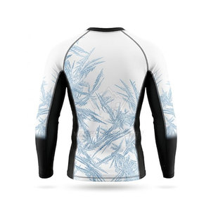 Performance Long Sleeve Rash Guard for Men Athletic <b>Compression</b> <b>Shirt</b> with Lightweight Stretch Fabric - Product Image 3