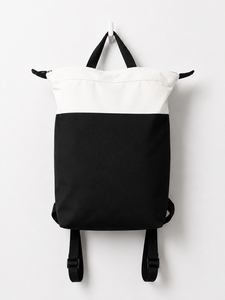 Two Tone Student <b>Backpack</b> Custom Logo <b>School</b> Bag <b>Waterproof</b> Rucksack for Campus Travel - Product Image 6