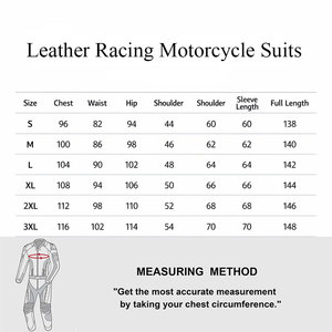 Combinaisons de moto en cuir de course professionnelles, 1 pièce, pour hommes, en cuir de vachette, homologuées CE - Product Image 6