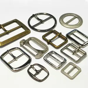 Chất Lượng Cao Kim Loại Pin Cán Vuông Belt Buckles