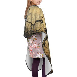 Cape de Barbier pour Enfants Imperméable en Polyester – Design de Haute Qualité – Fournisseur en Gros Direct Usine 2026 - Product Image 2