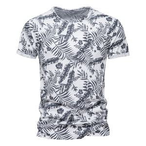 Proveedor directo de fábrica Camisetas de verano para hombre 100% algodón de secado rápido Calidad profesional Logotipos personalizables Transpirable - Product Image 1