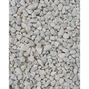 Galets blancs de Carrare 8-13 mm - Sacs de 1000 kg - Product Image 1