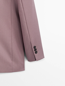 Dernier Style – Ensemble tailleur pantalon et blazer croisé en polyester mélangé pour femme – Tenue de travail formelle et professionnelle - Product Image 6